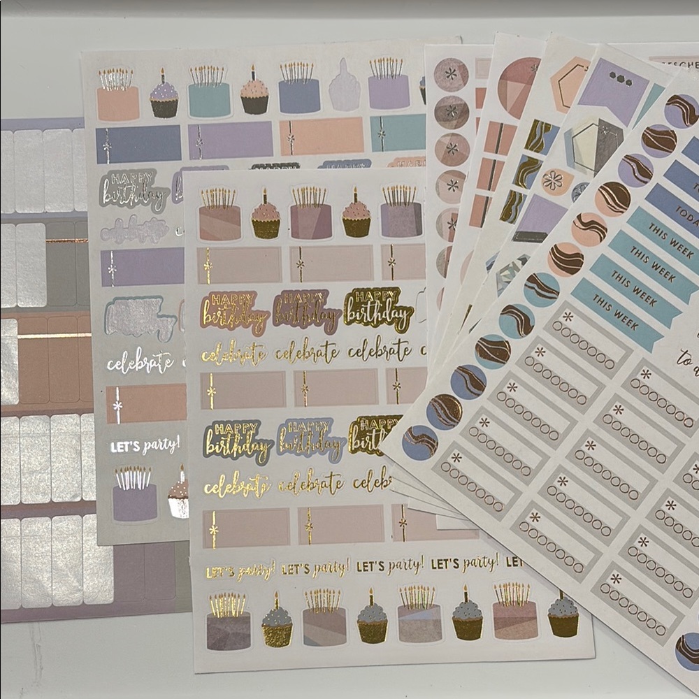 Erin Condren Gently Used Sticker Assortment - Picture 7 of 8